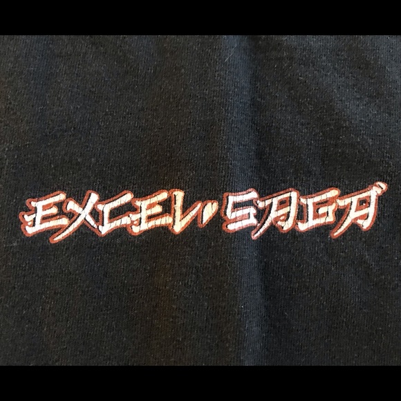 🔥ULTRA RARE🔥Vintage 1999 - Excel Saga - Anime T-Shirt - Size Large - Picture 6 of 7